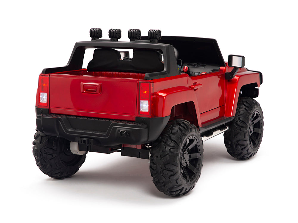 Ride On RC Car Hummer Style Truck For Children W/Magic Cars® Parental Remote Control