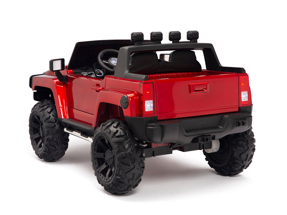 Ride On RC Car Hummer Style Truck For Children W/Magic Cars® Parental Remote Control