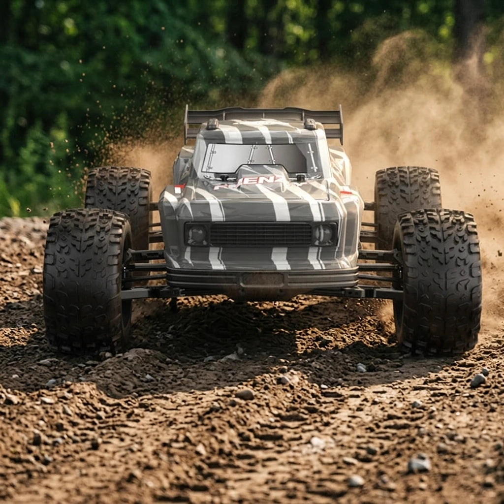 US Stock HOSHI N517A 1/12 Brushless 4WD 70KM/H High Speed RTR Off-Road Remote Control RC Racing Car 2 Batteries Version
