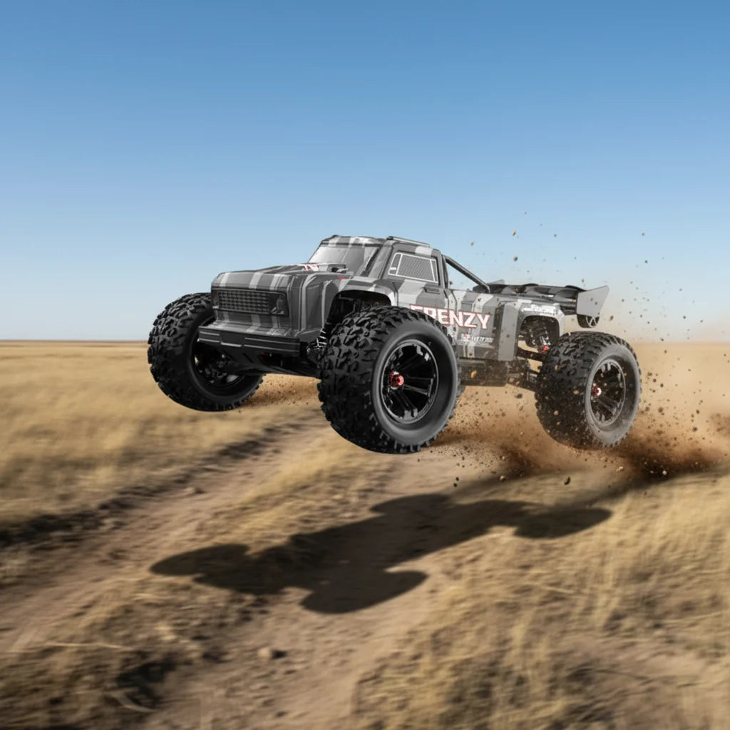 US Stock HOSHI N517A 1/12 Brushless 4WD 70KM/H High Speed RTR Off-Road Remote Control RC Racing Car 2 Batteries Version