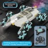 Children's Remote Control Car Six-wheeled Swing Arm Skip Stunt Spray Car Eight-wheeled Deformation Toy Car