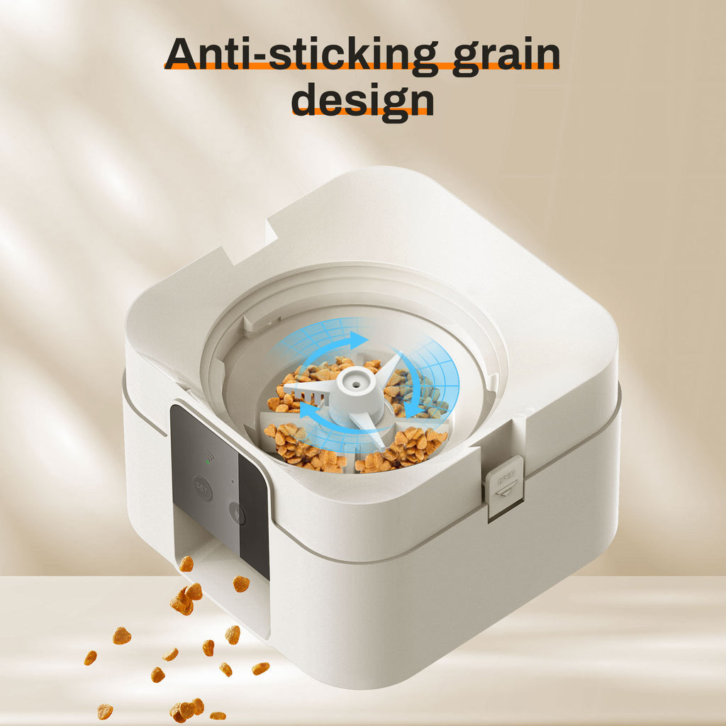 Amazon Explosions Pet Intelligent Feeder Dog Cat Automatic Bowl Timed Quantitative Wif Remote Feeding