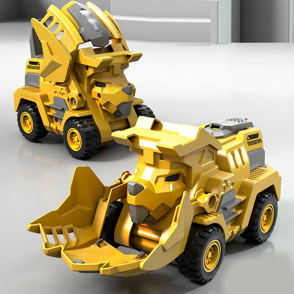 2-in-1 Transforming Dinosaur Car: Automatic Transformations for Kids' Fun!