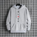 2026 New Arrival Men's Tracksuit Black Letter Print Sweatshirt + Pants Urban Causal Fashion Sportswear Fall/winter Sports Suit