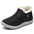 Breathable Men Winter Boots Fashion Ankle Shoes Men Sneakers Waterproof Winter Unisex Slip On Sneakers Soft Mens Casual Shoes
