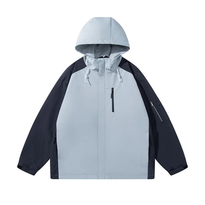 Jacket Men's Hooded 2026 Spring and Autumn New Versatile Simple Casual Top Jacket