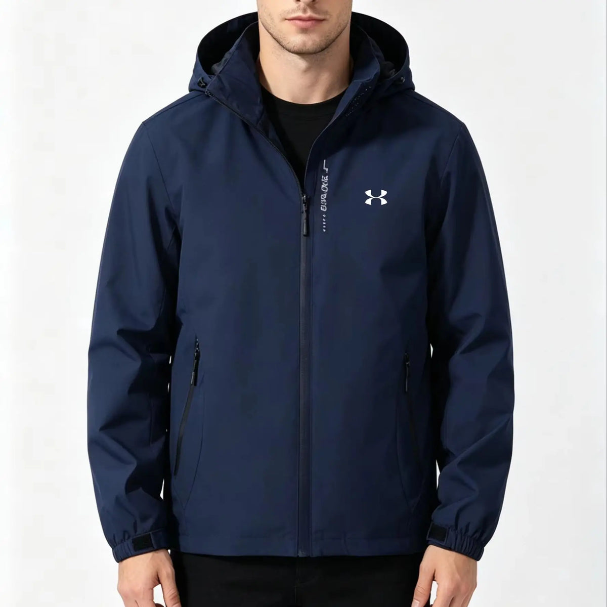 Men's Waterproof Rain Jacket Lightweight Outer Hooded Outdoor Raincoat Hiking Windproof Jacket Climbing Outdoor Jackets