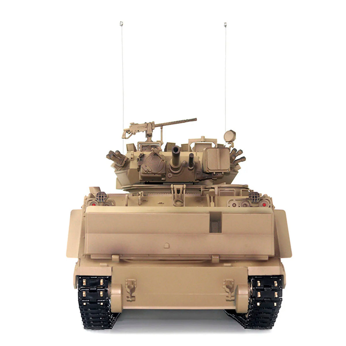 RC Military Tank TD 1/16 M2412-A M113A1 MRV 320 Turret Rotary Barrel Recoil Infrared Driving Wheel Remote Control Panzer