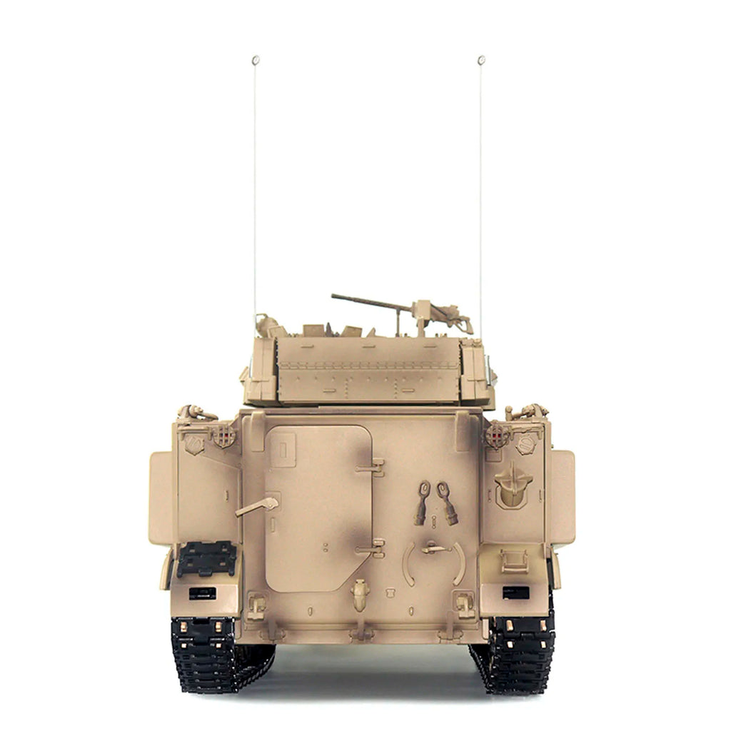 RC Military Tank TD 1/16 M2412-A M113A1 MRV 320 Turret Rotary Barrel Recoil Infrared Driving Wheel Remote Control Panzer
