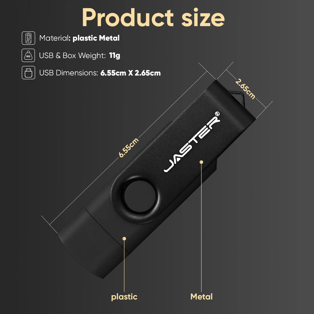 TYPE-C USB Flash Drive 128MB (Not GB) Real Capacity Pen Drive 64GB Free Key Chain Memory Stick Gift Red U Disk Blue 1G 2G 4G  8G