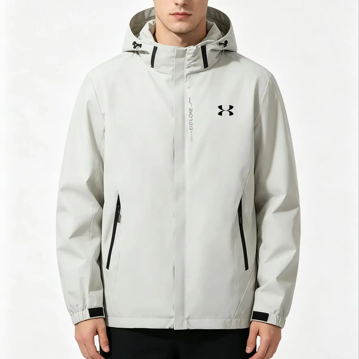 Men's Waterproof Rain Jacket Lightweight Outer Hooded Outdoor Raincoat Hiking Windproof Jacket Climbing Outdoor Jackets